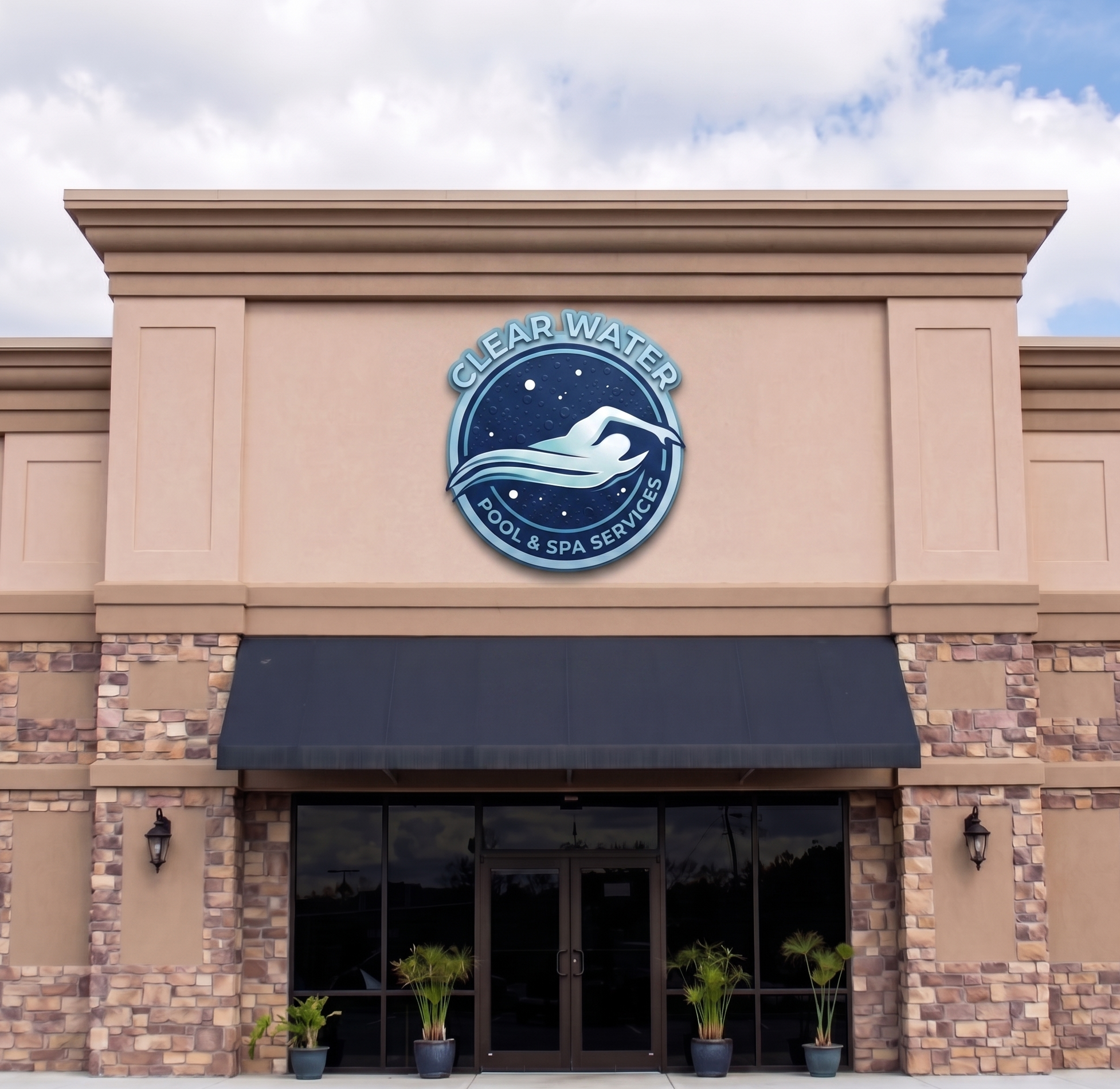 Local business storefront